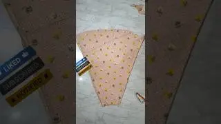umbrella lehenga ki easy cutting अंब्रेला लहंगे की एकदम सिंपल कटिंग #shorts #ytshorts