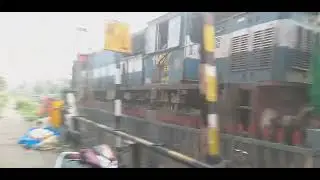 DHAKA KOLKATA MAITREE EXPRESS BR RAKE HIGH SPEED SKIPPING BARRACKPORE