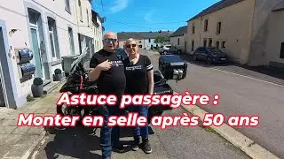 Passag&egrave;re   Monter &agrave; moto apr&egrave;s 50 ans
