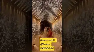 cold pyro waterfall dry ice fog Matka entry #trending #wedding #love #event #