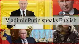 Vladimir Putin speaking English