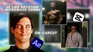 AE LIKE VIDEO ROTATION MICROWAVE ZOOMS ON CAPCUT TUTORIAL | MADE BY BH4VYA FX 