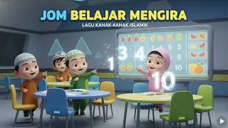 JOM BELAJAR MENGIRA | LAGU KANAK-KANAK | MUKMIN WONDERS