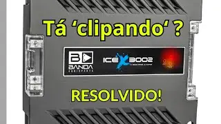 Amplificador acendendo LED Clip e prote&ccedil;&atilde;o