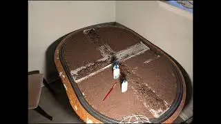 using real soil for my train layout