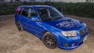 JDM Subaru forester STI walk round