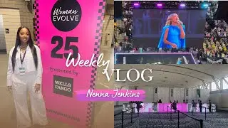 WOMAN EVOLVE ‘25 day 1 | We in ATL | airport chronicles