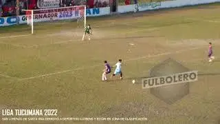 LIGA TUCUMANA 2022: San Lorenzo de Santa Ana superó a Llorens y está en zona de clasificación