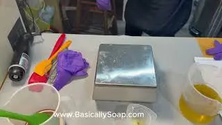 Using Aloe Lye Solution | Cold Processed Soap