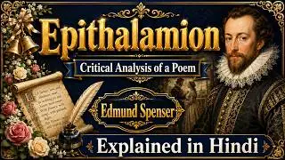 Epithalamion # Critical Analysis of a Poem # Edmund Spenser