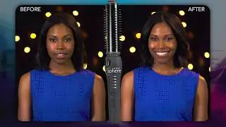 Sphere How to: Wave Highly Textured Hair with a Thermal Brush