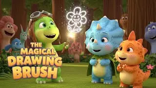 The Dino Friends and the Magical Drawing Brush | The Art of Helping