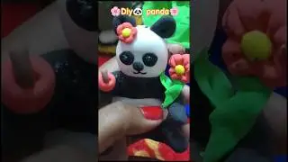 cute panda করলাম🐼#shorts #ytshort #diy#panda #subscribe