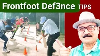 Front Foot Defence in Cricket: Master the Basics | Tips by IIT Kanpur Coach |