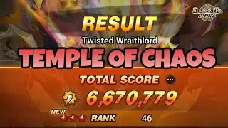 6.6M TEMPLE OF CHAOS FIRE BOSS [Summoners War : Sky Arena]