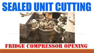 Compressor Recycling Machine CW 809B - Made in Korea