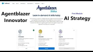 Agentblazer Innovator || AI Strategy || Develop Your Organization&rsquo;s Vision for AI