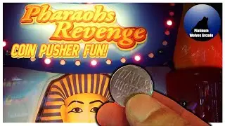How many tickets can we win on Pharaohs Revenge Coin Pusher with 50 coins?