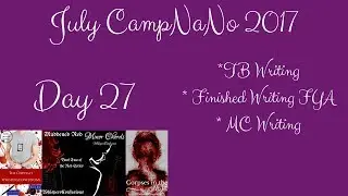 July CampNaNo 2017 - Day 27