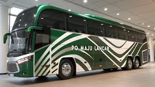 NEWPO Maju Lancar 2025 | Bus Terbaru, Fasilitas Mewah & Perjalanan Nyaman