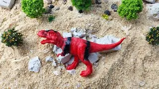 T-rex Toys Fossil For Kids 🦖 | Can You Find T-Rex Bones? 🧐 | Tyrannosaurus Rex Fossil Found ⛏️🦴