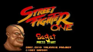 [PC] Street Fighter ONE (1987, 2010) (fans remake) - Sagat