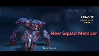Mech Arena New Mech Unlocked🔓|| Parasite Mech Received In Event Crate Rush || Parasite Gameplay ||