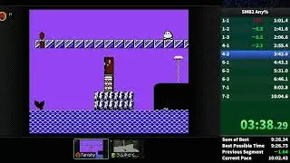 スーパーマリオUSA Any% 9:41 / Super Mario Bros. 2 Any% speedrun