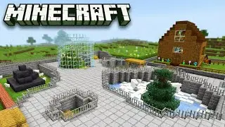 Building a zoo keepers cottage in Minecraft