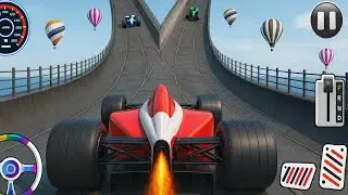 Formula Car Mega Ramp Extreme Racing - GT Car Formula Car Racing Stunts 3D - Android GamePlay 