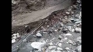 Chitral Pakistan Land sliding |upper Chitral Brep