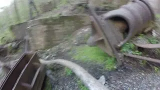 Old Gold Mine Stamp Mill Equipment With Tunnel!