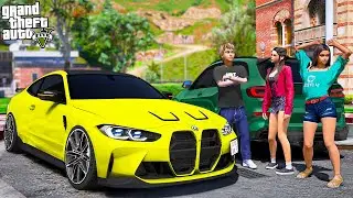 ОПЕРСКАЯ ЕЗДА В GTA 5 - ПОЗНАКОМИЛСЯ С КРАСОТКОЙ В ШАРАГЕ! ПРОКАТИЛ ДЕВУШКУ НА BMW M4 G82! 🌊ВОТЕР