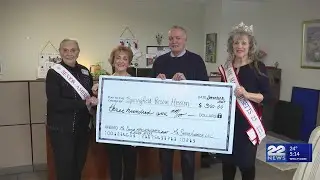 Miss Massachusetts Senior donates to Springfield Rescue Mission