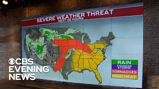 Tornado and storm threats continue across central U.S.