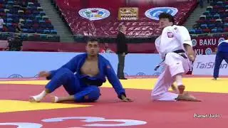 Ksawery MORKA 🇵🇱 🆚️ Adil OSMANOV 🇲🇩 | 1 раунд/-73кг | Большой Шлем Баку 2023