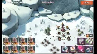 Boom Beach: Level 45 Hammerman with only GBE!!!