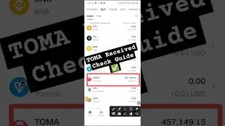 Tomarket Token $TOMA Received BitGet Check Guide ✅ :  Tomarket Token Not Showing Solution #tomarket