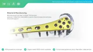 XC Medico Trauma Locking Plates: CNC Milled Precision & Anatomical Design