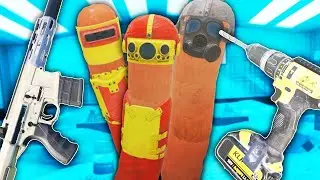 БЬЮ СОСИСКИ В VR в игре Hot dog horseshoes hand grenade