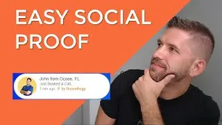Adding a Social Proof Plugin to your website for Instantly Better Conversions (Groundhogg Tutorial)