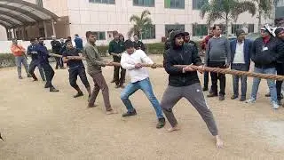 TUG OF WAR FIRE & SECURITY 🆚 NURSING and Win by Fire SECURITY Team 1st Round Delhi 09/01/2024