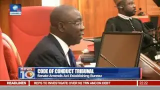 Code Of Conduct Tribunal: Senate Amends Act Establishing Bureau