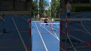 110m/h 💪🏼 #hurdler #trackandfield #hurdles #sports #athletics #athlete #track #110mhurdles #110mh