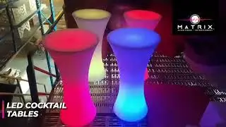 WID0275 - LED Cocktail Tables - AMH