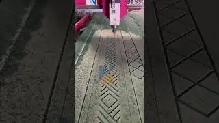 Cnc carving #mouldking #cnccarving #concretetiles #cementproducts
