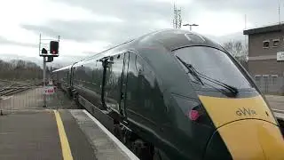 GWR Class 800 Departing Exeter St Davids (16/2/22)