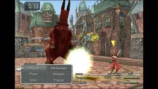 Final Fantasy IX - Zidane e Freya encontram Zaghnol