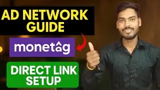 Best Ad Network for Social Traffic | Monetag SmartLink Full Setup & Earning
