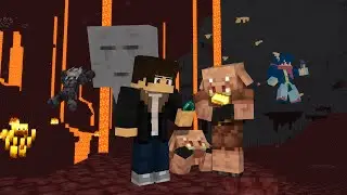 Minecraft Animation First time in the Nether Full Animation
